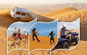 Doha :Half Day Desert Safari | Camel Riding | ATV | Sand Surfing