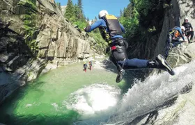 Canyoning Experience Grimsel from Interlaken 