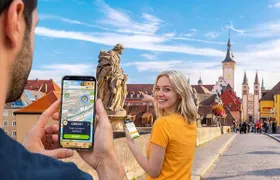 Self-guided digital scavenger hunt in Würzburg