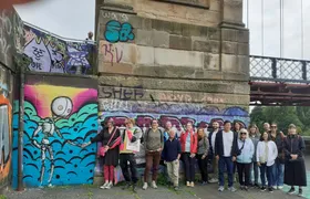 Glasgow street art tour