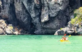 Phang Nga Bay kayak tour with sea caves