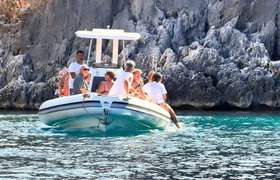 Dinghy Tour Exploring Gulf of Orosei from Arbatax Port