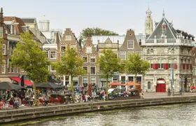Haarlem self-guided audio tour app with historic centre walk