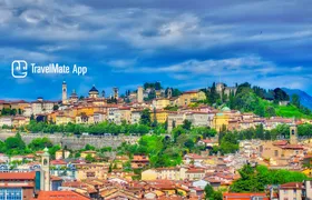 Bergamo audio guide with TravelMate app