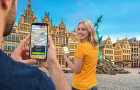 Self-guided digital scavenger hunt in Antwerp
