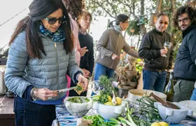 Market Tour and Dining Experience at a Cesarina's Home in La Spezia