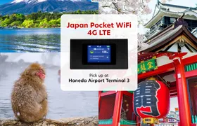 Pocket Wi-Fi rental at Haneda Airport Terminal 3