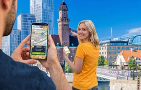 Self-guided digital scavenger hunt in Malmö