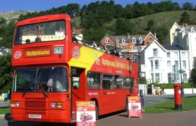 City Sightseeing hop-on hop-off bus tour of Llandudno
