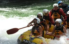 Kaituna River raft and sledge combo tour