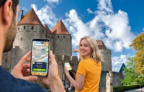 Self-guided digital scavenger hunt in Carcassonne