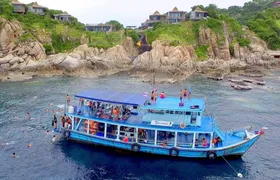 Afternoon boat tour to Koh Nang Yuan and Koh Tao with lunch