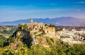 Orvieto and Civita E-Bike tour with private transfer from Rome
