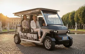 Panoramic Padua tour aboard an electric golf cart