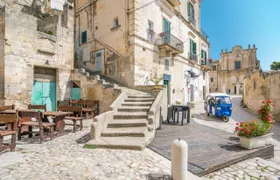 Panoramic tour of Matera city center by tuk tuk