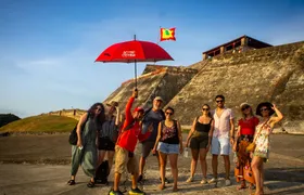 Cartagena San Felipe Castle walking tour with tunnels and city views