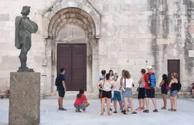 Historic Zadar old town guided walking tour