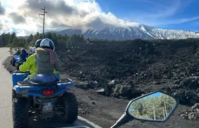 Mount Etna and Alcantara Gorges quad bike guided tour