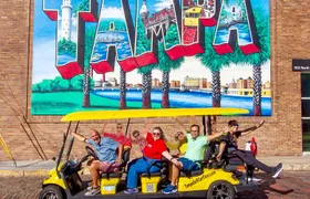 Guided Tampa Sightseeing Tour in a Deluxe Street Legal Golf Cart