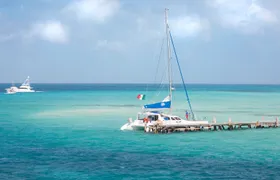 Full-day Isla Mujeres catamaran cruise from Playa del Carmen