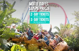 PortAventura Park and Ferrari Land tickets for 1, 2 and 3 days