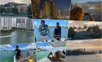 Miami full-day sightseeing bus tour with 90-minute cruise and Everglades airboat